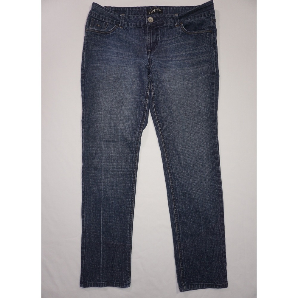 L.E.I. Size 15 Ashley Lowrise Skinny Jeans Blue Denim